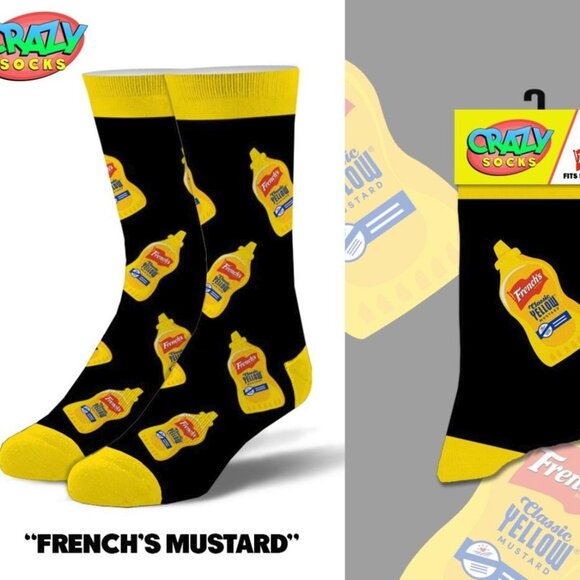 Crazy Socks - Condiment Bundle (3 Pairs of Socks) - Picture 3 of 4